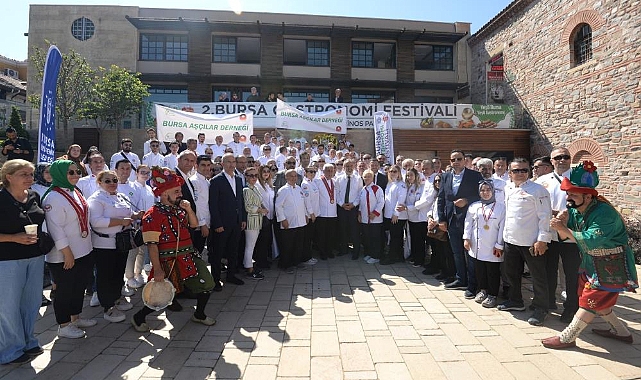 Bursa Gastronomi Festivali’nin coşkusu tüm şehre yayıldı