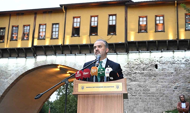 Bursa'da kentin göbeğinde 'huzur koridoru'