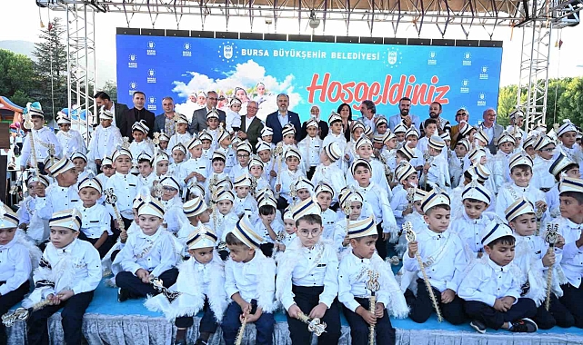 Bursa'da toplu sünnet şöleni