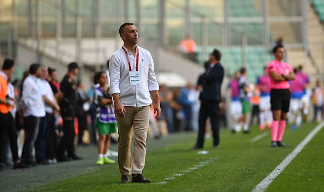 Bursaspor Teknik Direktörü Nedim Vatansever: "Çok güzel bir galibiyet oldu"