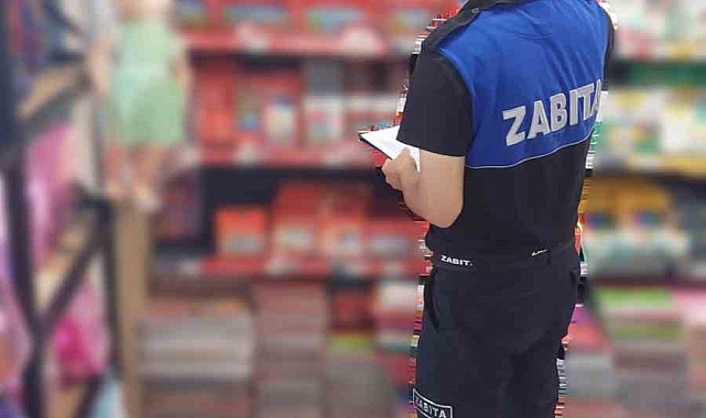 İnegöl'de zabıtadan kırtasiyelere sıkı takip