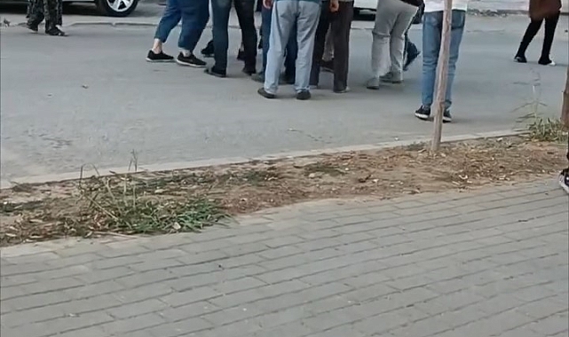 Komşuların gürültü kavgasında yumruk havada uçuştu