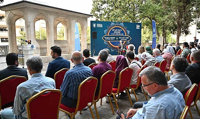 Süleyman Çelebi Mevlid Kandilinde anıldı