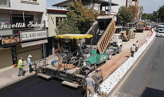 Teyyareci Mehmet Ali Caddesi yenilendi