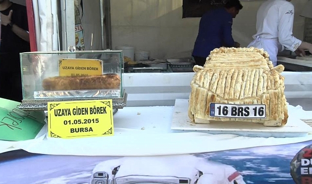 Togg böreği görenlerin iştahını kabarttı