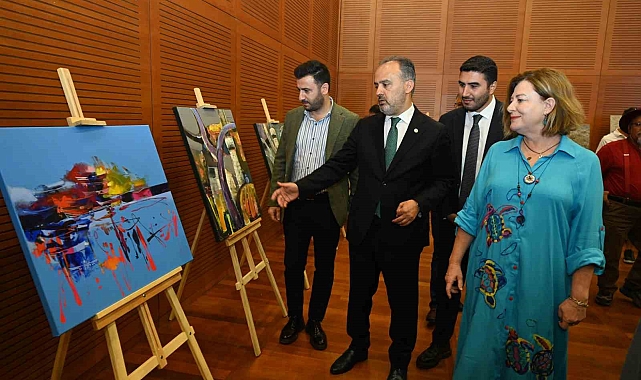 Uluslararası ressamların fırçasından Bursa