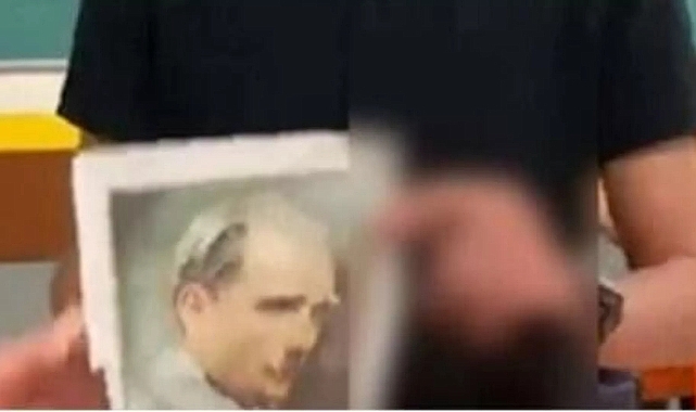 Valilik duyurdu: Atatürk'ün fotoğrafına yönelik uygunsuz hareketler yapan şüpheli gözaltında