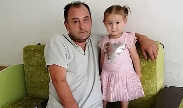 Baba ve 5 yaşındaki kızı kazada hayatını kaybetti