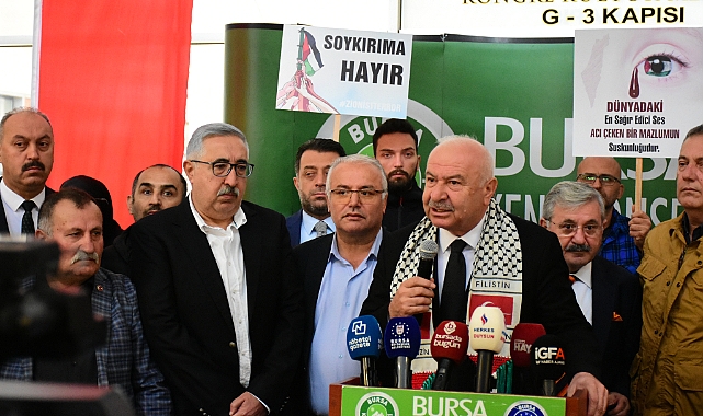 Bursa Kent Konseyi zulme sessiz kalmadı