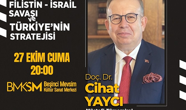 Cihat Yaycı Filistin-İsrail Savaşını İnegöl’de Anlatacak