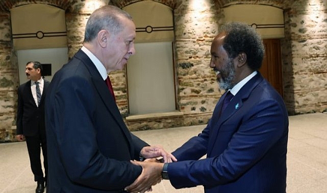 Cumhurbaşkanı Erdoğan, Somalili mevkidaşıyla görüştü