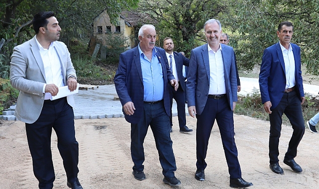 İnegöl Belediyesi'nden kırsala hizmet yağmuru