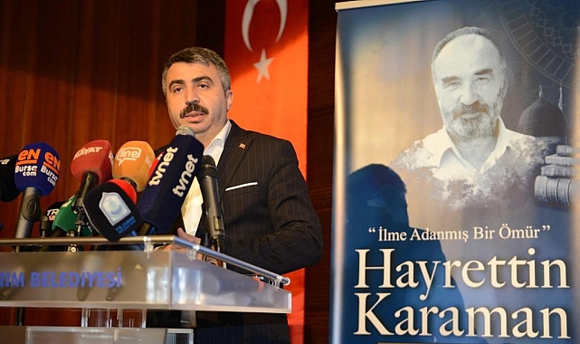 Prof. Dr. Hayrettin Karaman'a vefa günü