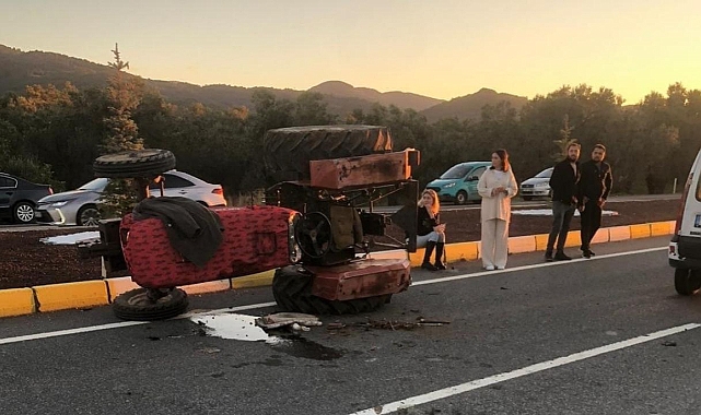 Balıkesir'de trafik kazası: 1 ölü, 5 yaralı
