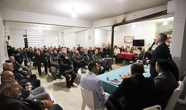 Başkan Taban Sevgi Sitesi Sakinleriyle Buluştu