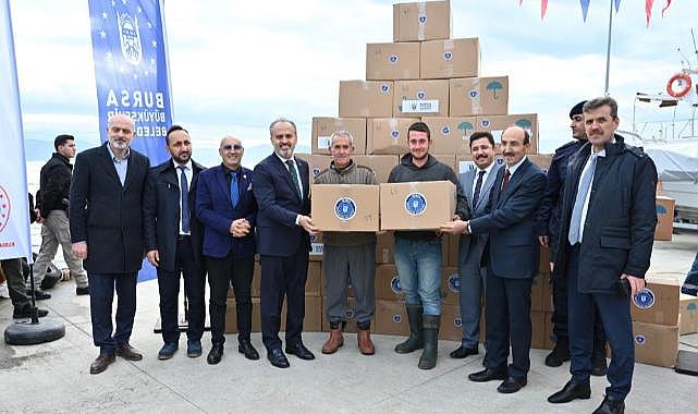 Bursa Büyükşehir desteği, denizde de hissedilecek