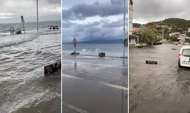 Bursa'da denizle karayolu birleşti