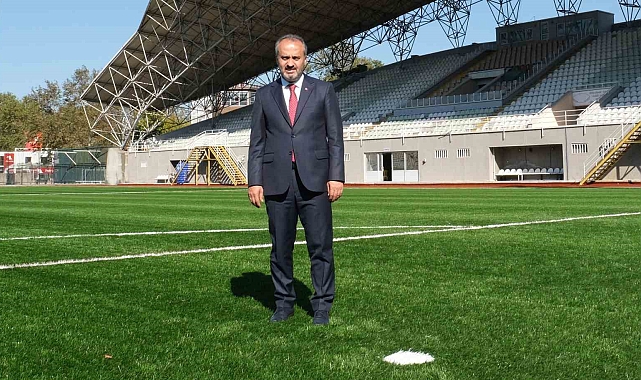 Bursa'da saha ve zemin futbola elverişli hale geliyor