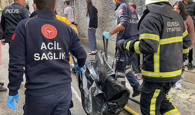 Bursa'da yangın faciası...1,5 yaşındaki çocuk hayatını kaybetti