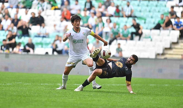 Bursaspor evinde yenildi