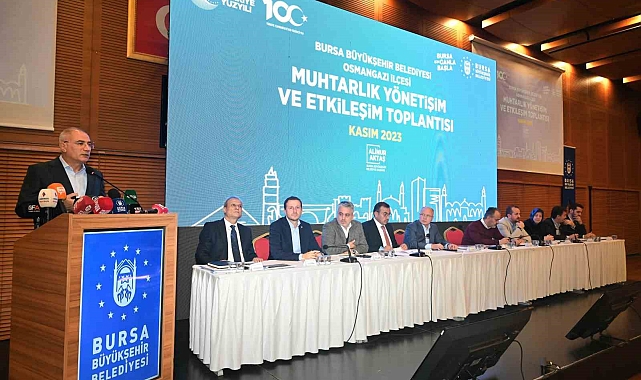 Efkan Ala Bursalı muhtarlarla buluştu