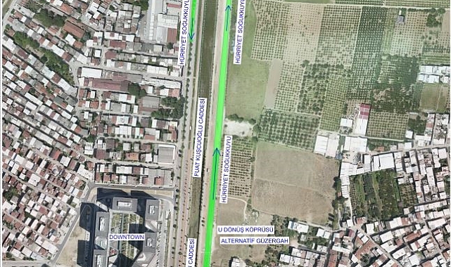 Fuat Kuşçuoğlu Caddesi'nde trafik düzenlemesi