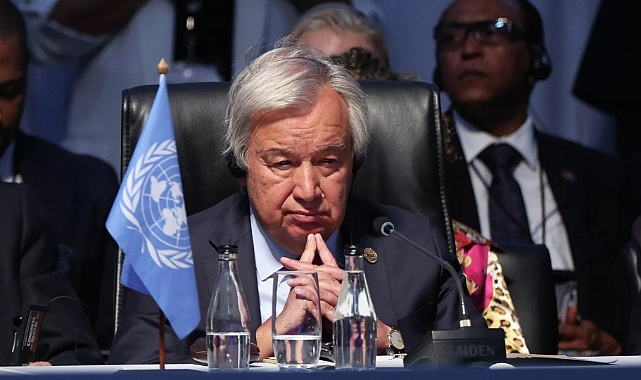 Guterres açıkladı: Gazze için 1.2 milyar dolarlık insani yardım çağrısı
