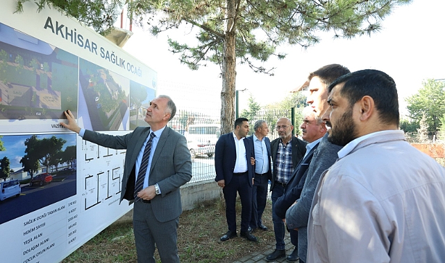 İnegöl Akhisar Sağlık Ocağının Temeli Atıldı