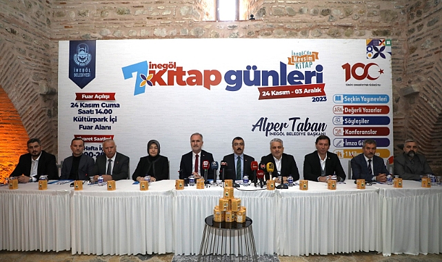 İnegöl'de 7. Kitap Günleri İçin Geri Sayım Başladı