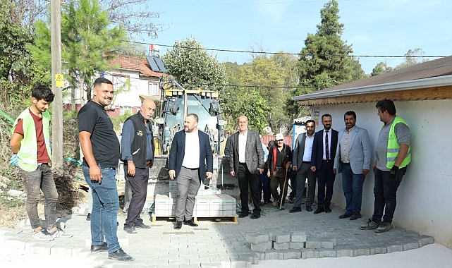 İnegöl Yiğitköy’de Hem Alt Yapı Hem Yol Kaplamaları Tamam