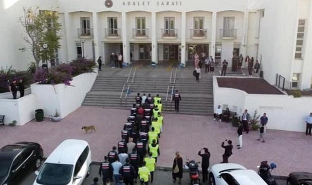 'Kafes Operasyonları'nda yakalanan Sarallar grubu üyesi 14 kişi tutuklandı