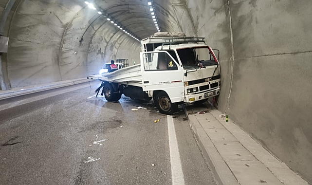 Malatya'da tünel girişinde trafik kazası: 2 yaralı