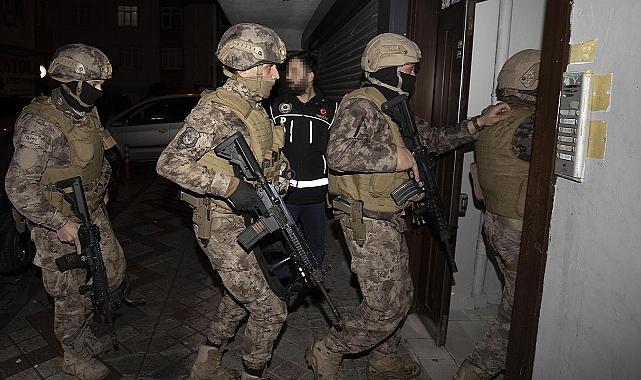 Zehir tacirlerine 30 ilde operasyon: 476 gözaltı kararı