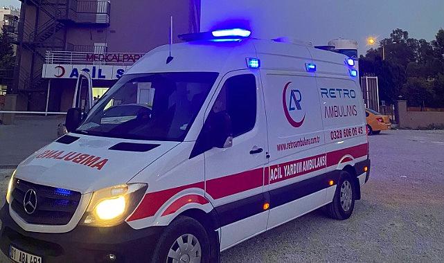Ambulans hastane yerine polis merkezine gitti