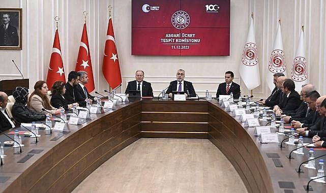 Asgari ücret görüşmelerinde ilk: 4 işçi komisyonda