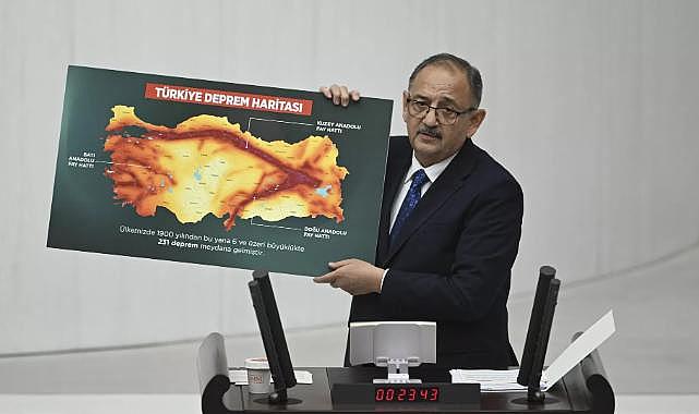 Bakan kritik oranı böyle duyurdu: Türkiye'nin yüzde 71'i risk altında