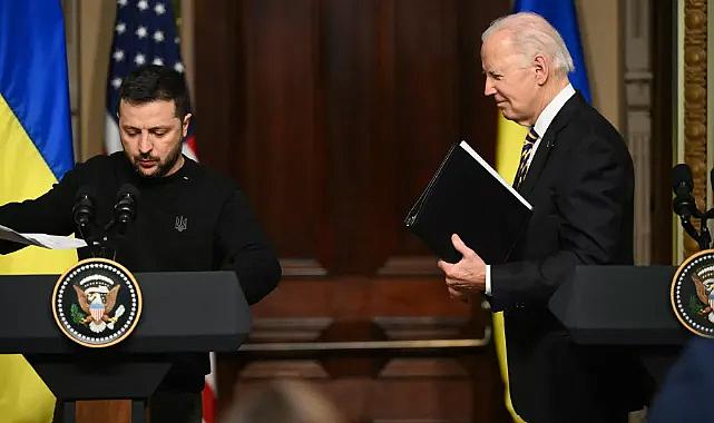 Biden’ın Zelenskiy ile düzenlediği basın toplantısında dili sürçtü