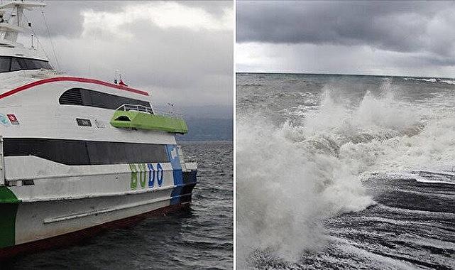 BUDO'nun 6 seferi olumsuz hava koşulları nedeniyle iptal edildi