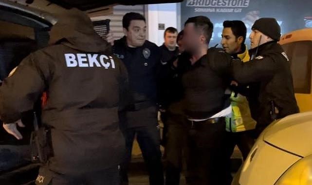 Bursa'da alkollü sürücü polis ekiplerine saldırdı