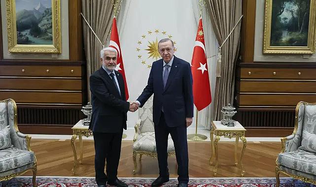 Cumhurbaşkanı Erdoğan, HÜDA PAR Genel Başkanı Yapıcıoğlu ile görüşecek