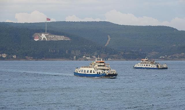 Gökçeada ve Bozcaada feribot hatlarında yarınki bazı seferler iptal edildi