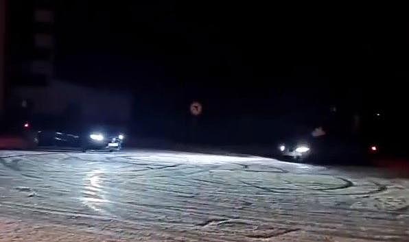 Kış turizminin merkezinde drift atan sürücülere 81 bin lira ceza kesildi