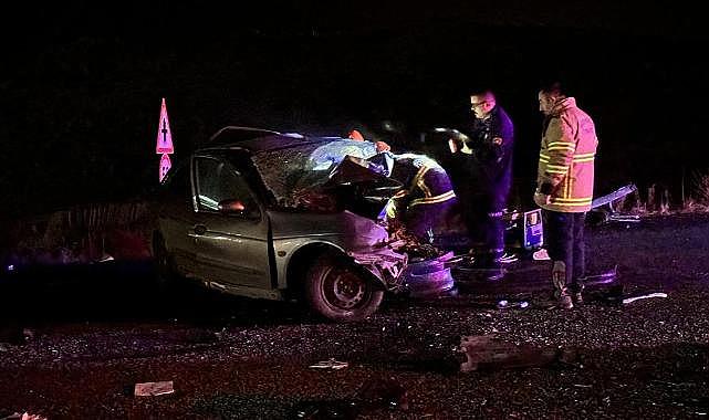 Nevşehir'de iki otomobil çarpıştı: 2 ölü, 3 yaralı