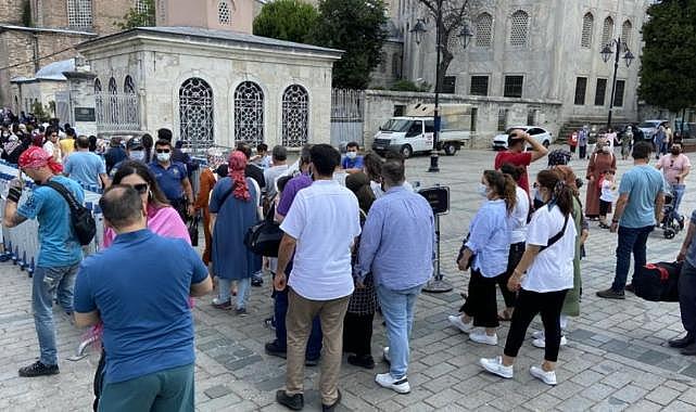 Ayasofya'da yeni düzenleme