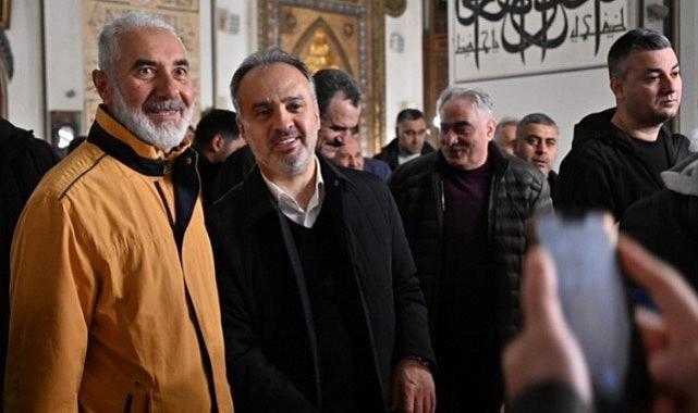 Başkan Aktaş seçim çalışmasına Ulu Cami'de başladı
