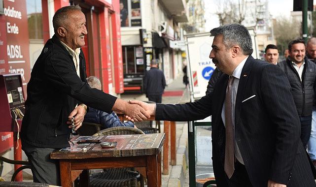 Başkan Yılmaz’dan ‘komşu’ ziyareti