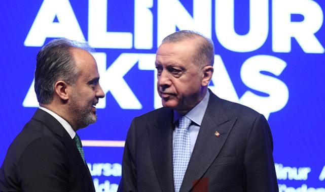 Alinur Aktaş’ın adaylığını resmen ilan edildi