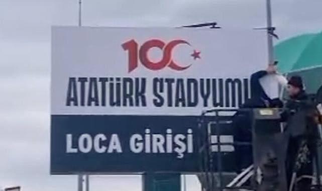 Bursa'da stadyuma