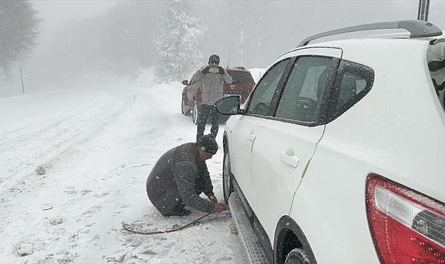 Bursa - Kütahya yolu trafiğe kapatıldı