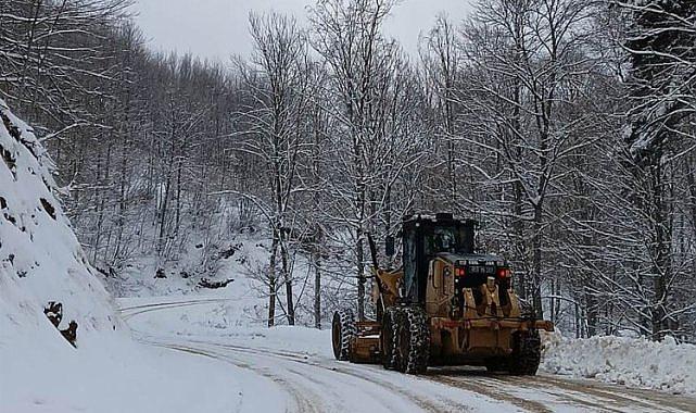 Bursa Osmangazi'de kar seferberliği